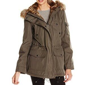 S13 NYC Military Parka Jacket in Military Color Size M
